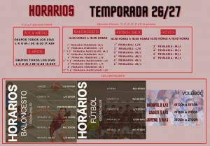 horarios